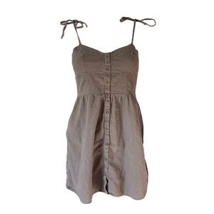 minimalist fairycore bustier mini dress